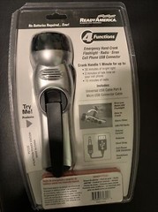 Ready America Emergency Power Station Flashlight | Radio | Siren | Phone Charger