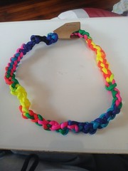 Paracord Necklace One Size Fits All Colorful