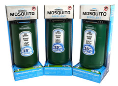 Lot of 3 Thermacell Zone Mosquito Repeller & Fuel Cartridge & 3 Repellent Mats