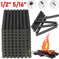 Lot Magnesium Ferro Rod Fire Starter Emergency Ferrocerium Survival Rod Camping