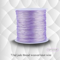 100M x 0.8mm Nylon Chinese Knot Cord Rattail Macrame Thread String