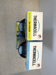 THERMACELL Mosquito Repellent Zone Device 15ft No Spray Scent Free NEW 2 Pack