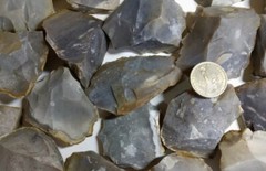 Flint Chert Fire Starting Flint and Steel Knapping – Three Stones
