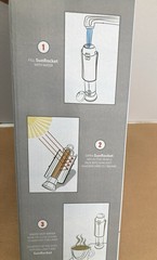 SunRocket Solar Water Heater and Thermos Opened Never Used