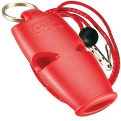 RED Fox 40 Micro Whistle Rescue Safety Referee Alert FREE LANYARD – BEST VALUE