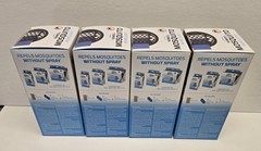 LOT OF 4 Thermacell Patio Shield 15 FT Coverage Zone Mosquito Repellent, Tan