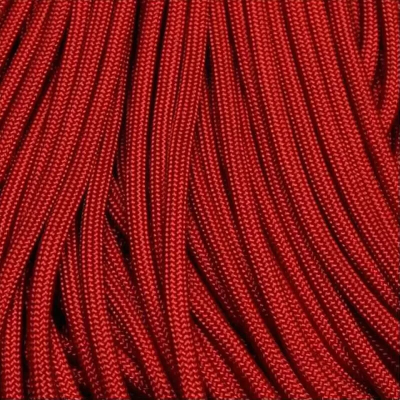550 Paracord Imperial Red 10 FT USA MADE & SELLER