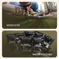 Bug Out Bag Backpack Survival Kit, Prepper Emergency Survival Gear