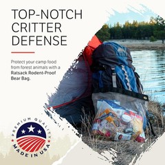 The Ultralight Camping Bundle- Rodent Proof Dry Bag for Backpacking – Bear Ba…