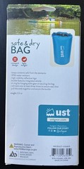 UST – Ultimate Survival Technologies 1156859 Safe & Dry IPX6 25L Blue Dry Bag