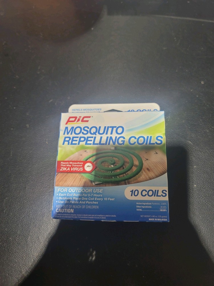 Pic Mosquito Repelling Coils, 10-Pack, Model C-10-12