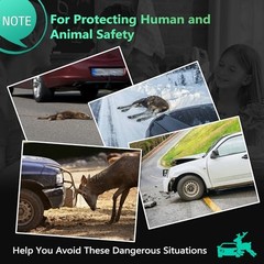 Upgraded Deer Whistles for Car, Deer Horn for Car, Save Deer Whistle for