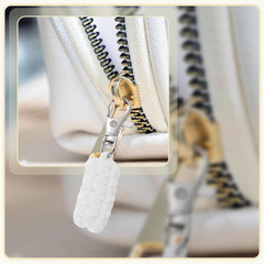 Paracord Zipper Pull Polyester Zipper Pulls Woven Rope with Metal Clasp, 80 Mm