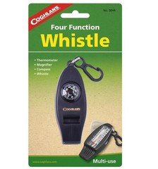 Coghlan’s Four Function Emergency Safety Whistle Thermometer Magnifier Compass
