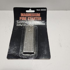 Magnesium Fire Starter Camping Backpacking Survival Flint Steel Camp Emergency