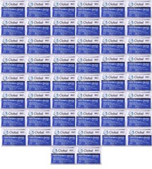 50 PACK • Emergency Solar Blanket Survival Safety Insulating Mylar Thermal Heat
