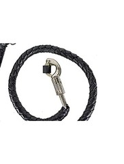 Biker Whip 42″ Motorcycle Get Back Whip, Handlebar Accessories for black