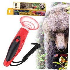 120dB Electronic Bear Horn to Scare Bears- Loud Air Horn for Safety Hiking