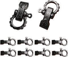 Metal Paracord Buckles Bow Clasps Screw Pin Anchor Shackle Adjustable Shackles B