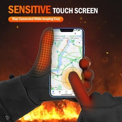 Xuanmei Gr Heated Gloves Liners For Men Women Rechargeable Battery Powered