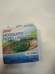 PIC Mos. Repelling Coils. Package of 10 coils For outdoor use #C-10-12