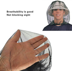 5 Pack Premium Mosquito Head Net Mesh Hat Face Netting Lightweight Durable Prote