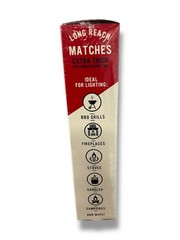Lot of 10 Diamond Long Reach Matches, Large Strike On Box Matches (750 Total)