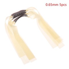 5Pcs Powerful Shooting Rubber Bands Hunting Slingshot Resilient Rubber Bands