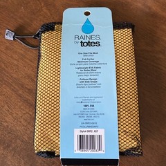 Raines by Totes Yellow Poncho Youth Size~NIB~FREE SHIPPING!