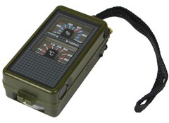 Mil-Tec Tactical 10 Function Military Compass with Thermometer & LED Light
