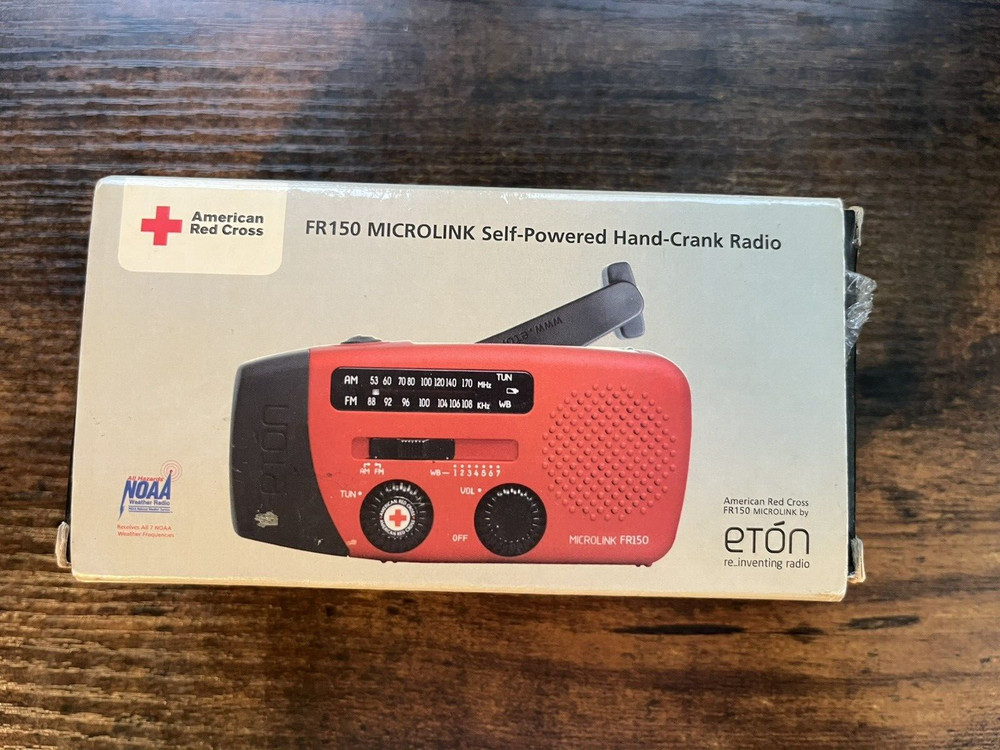 Eton FR 150 Micro Link Portable Hand Powered Radio