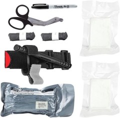 Compact 8-Piece Stop The Bleed Kit with CAT Tourniquet – Emergency Preparedness