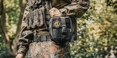 Trauma First Aid Kit with C-A-T Tourniquet Molle Pouch for Military Travel