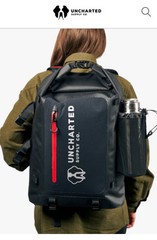 Uncharted Supply Co. Survival Bag Only (contents Not Incl.) Black- New Cond.