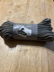 New UST Para 550 Heavy Duty Cord with a 100 ft length in a green camo color