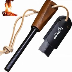 5.9in Iron Rod Fire Classic Kit – 25,000+ Strike, 5500°F Spark, Fire Starter*1