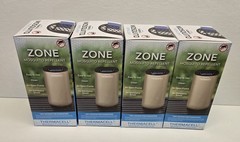 LOT OF 4 Thermacell Patio Shield 15 FT Coverage Zone Mosquito Repellent, Tan