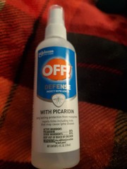 OFF! Defense Insect Repellent Spritz W/ Picaridin. Brand New 4 Oz. 20% Picaridin