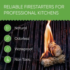 Inflame Fire Starters 800 pcs Fire Starters for Campfires, Grill, BBQ, Firepl…