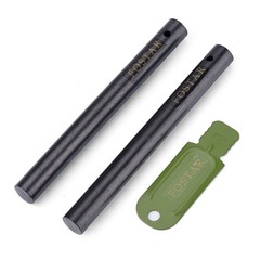 Ferro Rod Fire Starter 2 Pack Thick Fire Steel Lanyard Hole Camping Hiking Survi