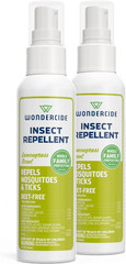 Wondercide Bug Spray-Mosquito, Tick, & Insect Repellent w Essential Oils-2 Pack