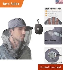 Lightweight Mosquito Net Hat with Neck Flap – Sun Safe & Durable Outdoor Gear