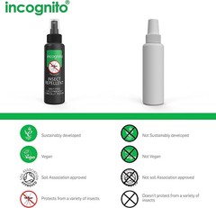 NEW in USA – Incognito 100% All Natural DEET FREE Insect Repellent Lotion3.5floz