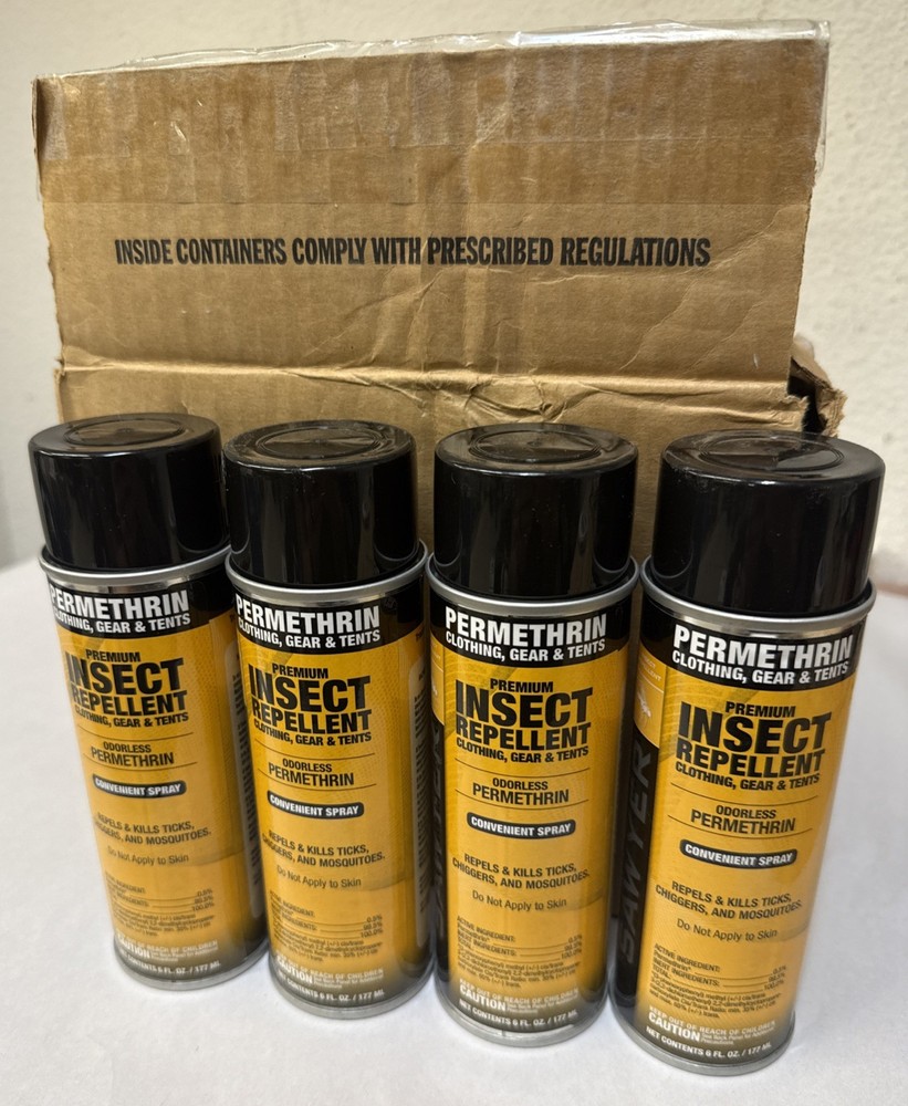 (12 pack) Sawyer Products Premium Permethrin Insect Repellent Aerosol Spray 6oz