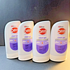 Off! Insect Repellent – Clear Gel – 20% Picaridin 3.8oz / 112mL – Lot Of 4