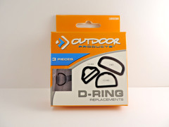 Outdoor Products D-Ring Replacements 3 Pieces CAR002WM-000