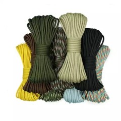 550lb Type III Paracord 7 Strands Core Nylon Mil-Spec Parachute Cord 50-1000FT