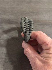 Paracord Survival Bracelet, ( The Cobra ) 550 Paracord 7 Strand , Large, Green.
