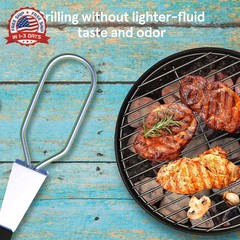 600W Electric Charcoal Starter Fire Lighter for BBQ Grill Smoker Fireplace, Fire