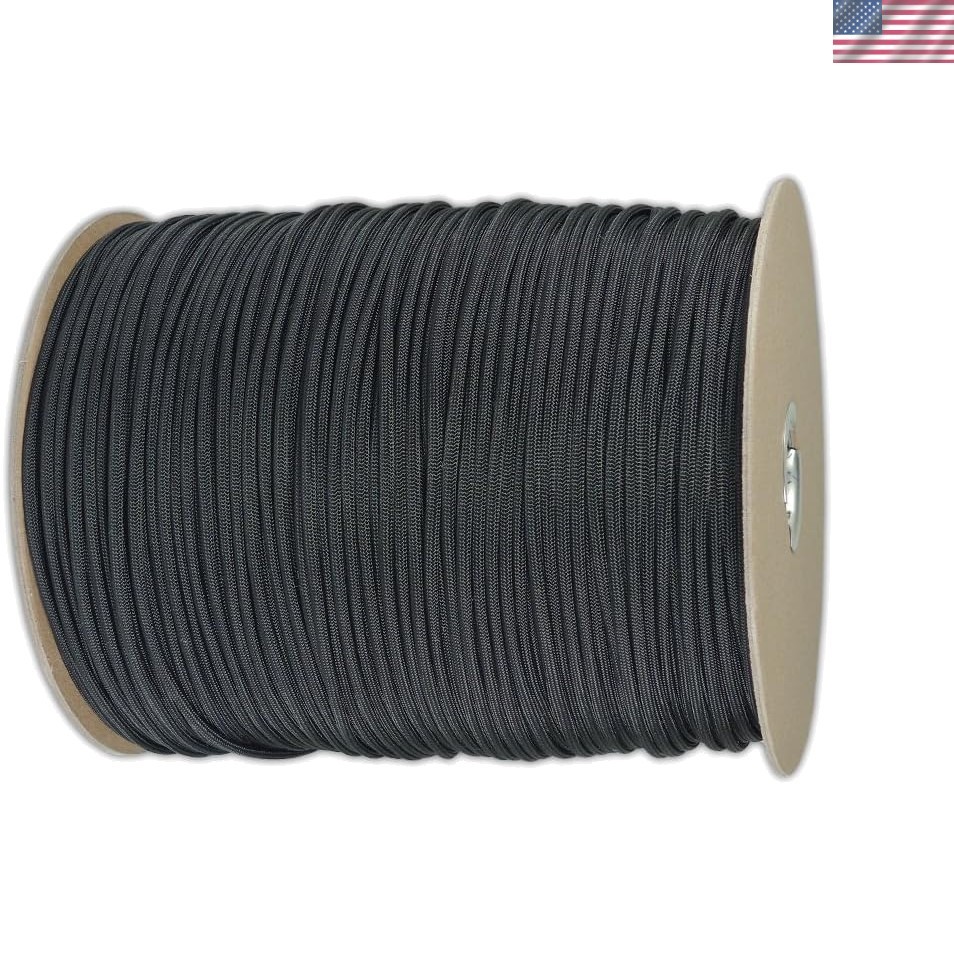 Durable 550 lbs Strength Twisted Paracord – 100 Feet Ideal for Camping & Crafts